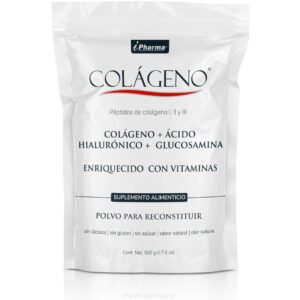 Colágeno, Ácido Hialurónico, Glucosamina con Vitaminas